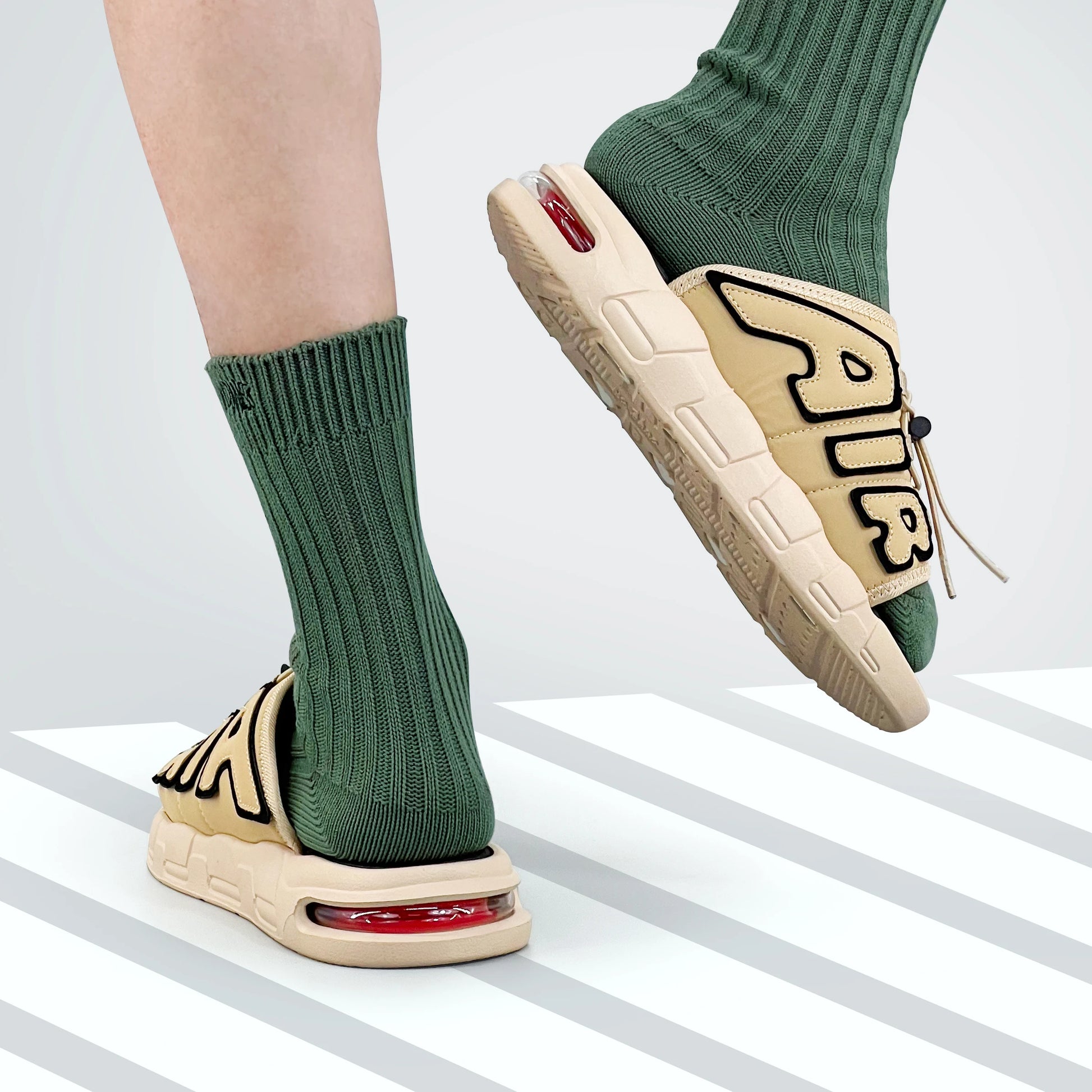 Men’s Sport Slides – Comfy Summer Sandals for Big Sizes 🏄‍♂️🔥