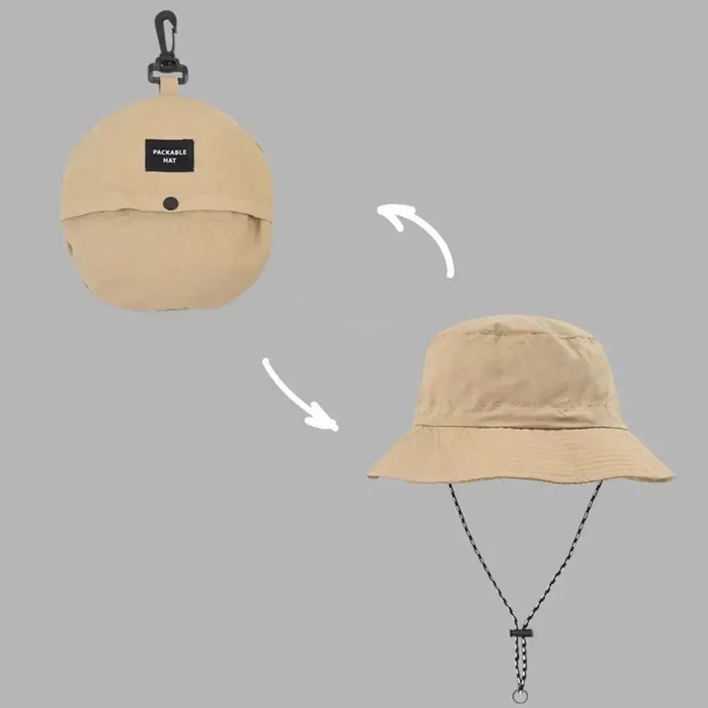 UV-Pro Bucket Hat – Sunproof & Waterproof Outdoor Essential ☀️🎒
